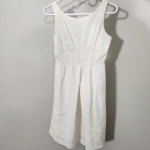 JCrew white mini dress size 2p used excellent  condition